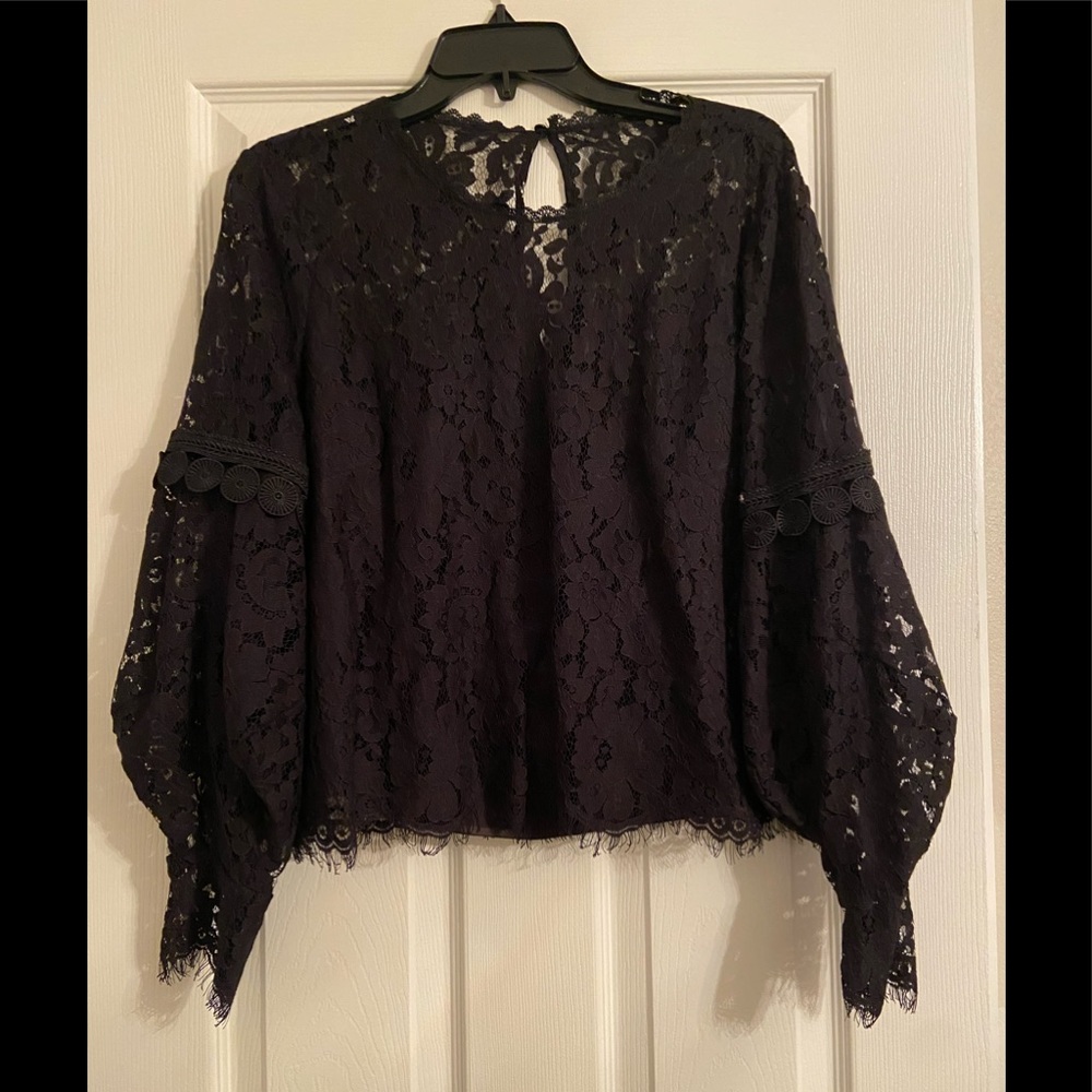 NWOT Black Lace Blouse! 🖤